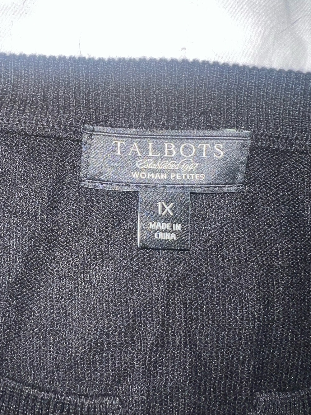 Talbots Ruffle Cardigan - Picture 6 of 9